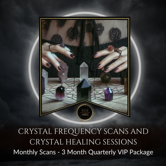 Crystal Frequency Scans -Monthly Scans - 3 Month Quarterly VIP Package