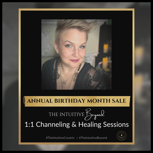 Channeling and Healing Session Birthday Month Flash Sale