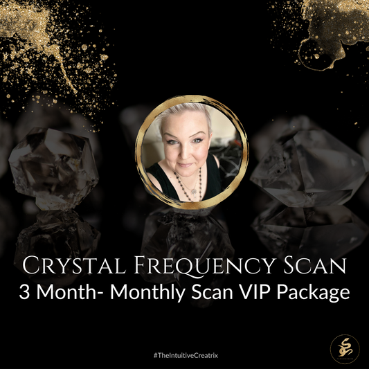 Crystal Frequency Scans -Monthly Scans - 3 Month Quarterly VIP Package